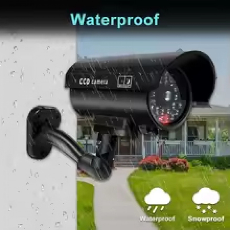 Simulation Fake Bullet Camera  - Home Security Group ulasan dan harga
