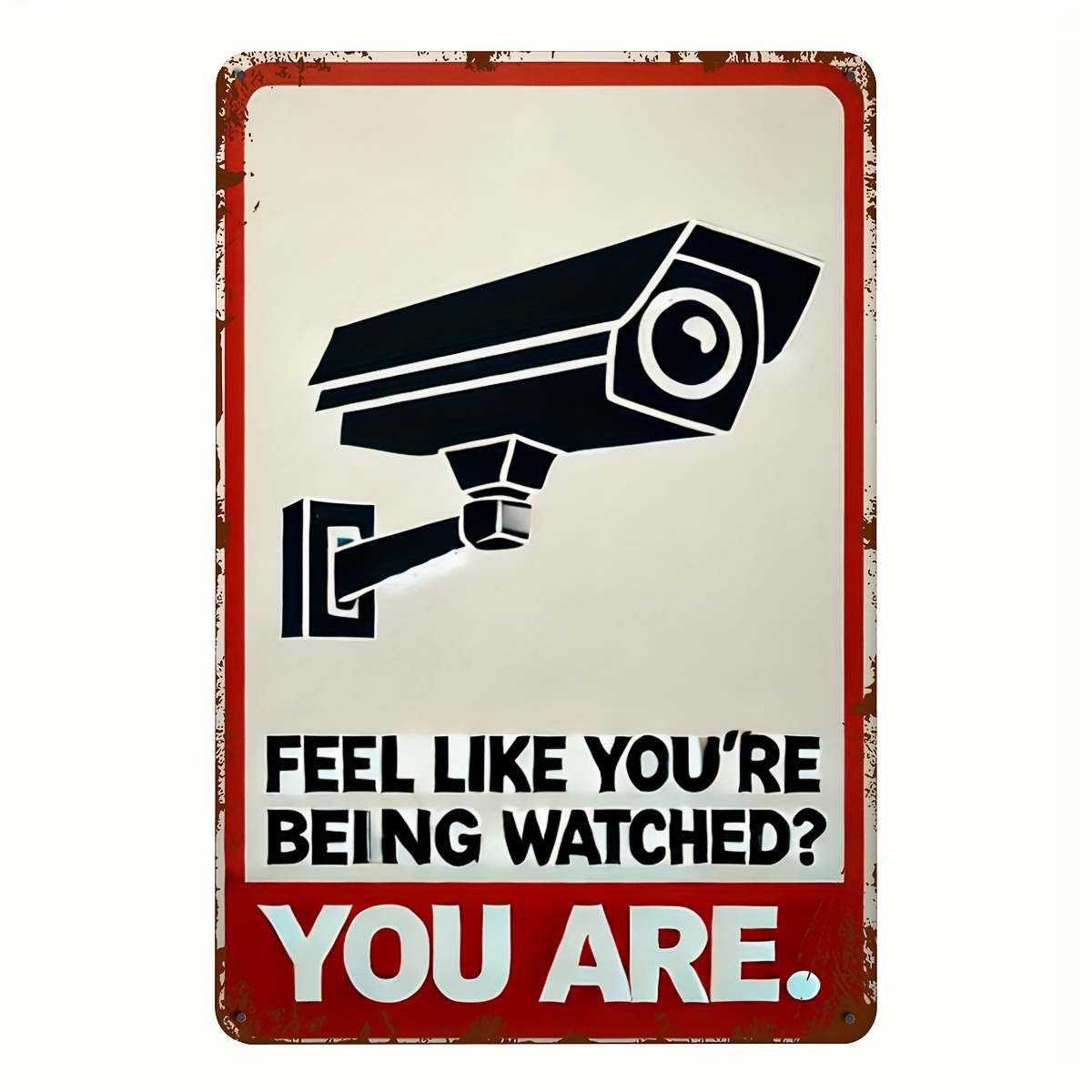 Funny Security Camera Warning  - Home Security With Camera ulasan dan harga