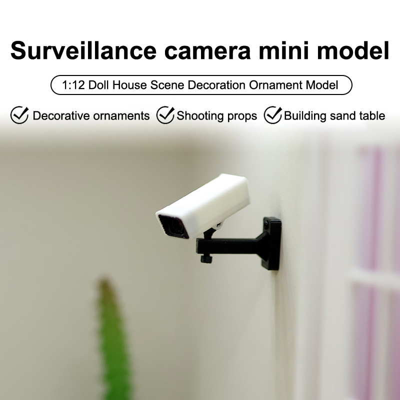 Hot Sale 1/12 Scale Miniature  - Home Security With Camera ulasan dan harga