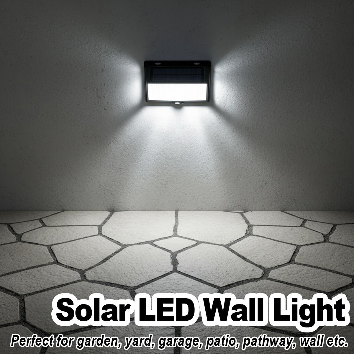 3-Sided LED Wall Light Auto On - Home Security Flood Lights ulasan dan harga