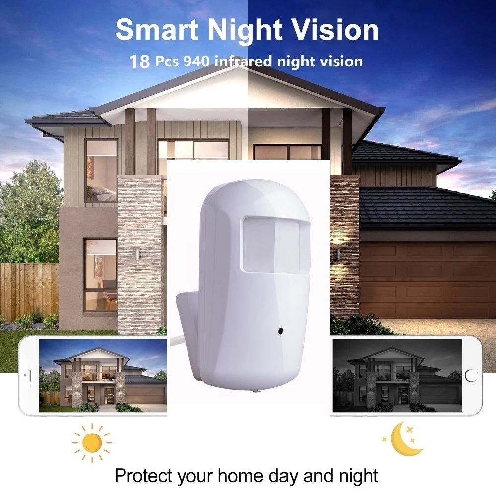 2MP 5MP Tuya Mini WiFi IP Came - Hidden Camera Clock ulasan dan harga
