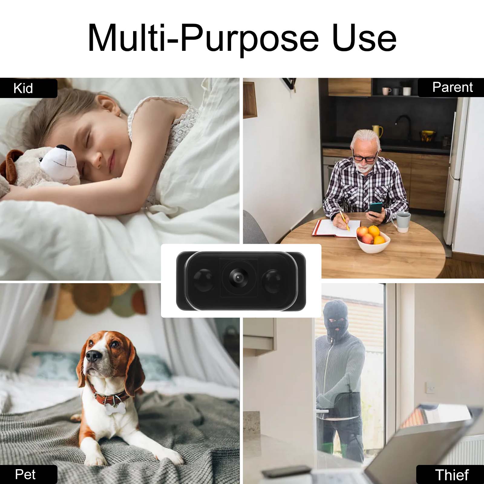 Mini Camera  Indoor Small WiFi - Hidden Camera Clock ulasan dan harga