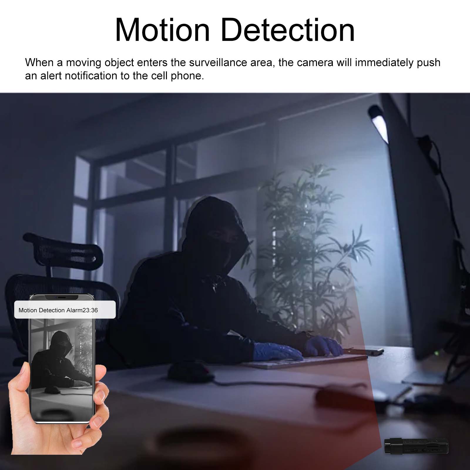 Mini Camera  Indoor Small WiFi - Hidden Camera Clock ulasan dan harga