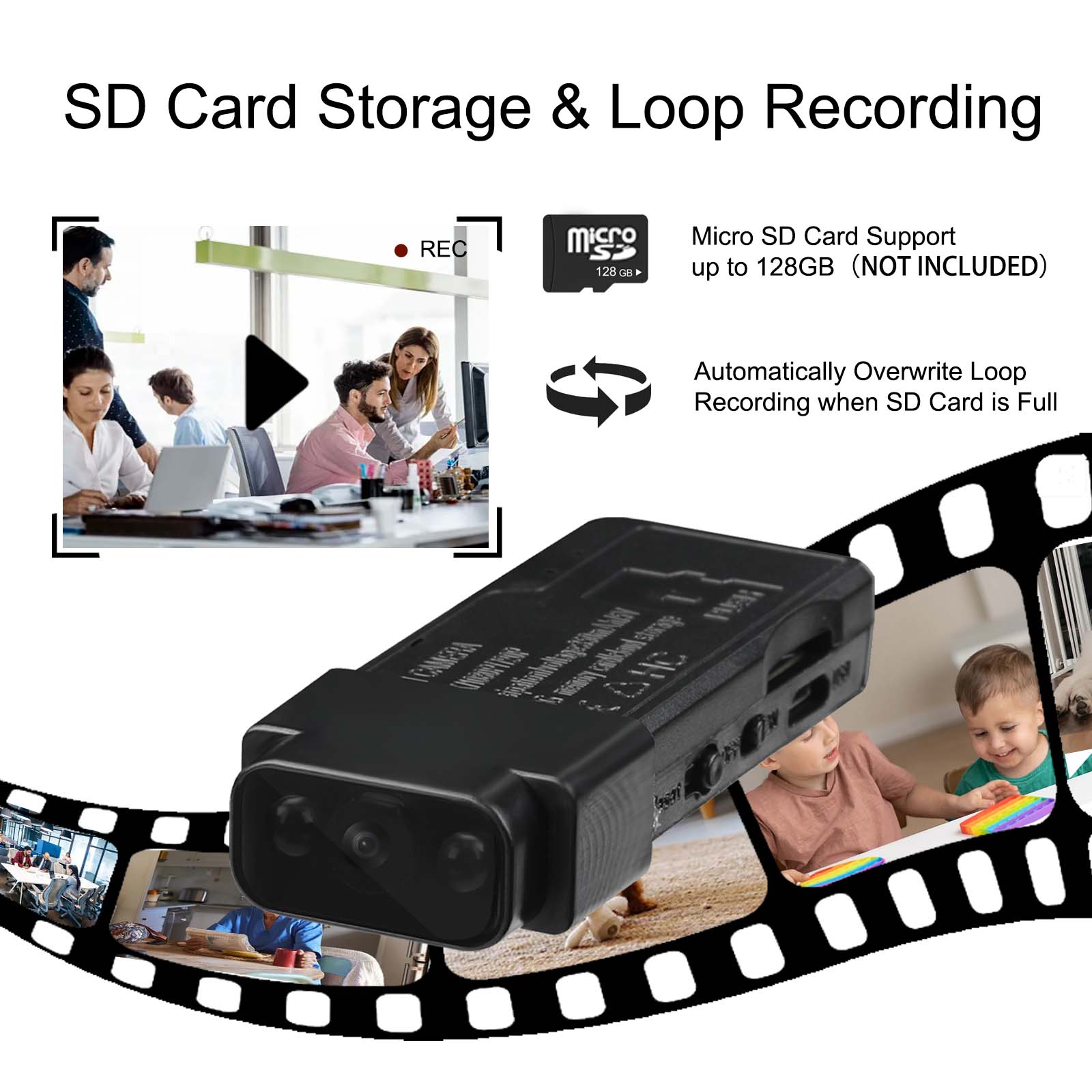 Mini Camera  Indoor Small WiFi - Hidden Camera Clock ulasan dan harga