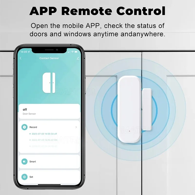 Tuya WiFi Smart Door Window Se - Home Security Equipment ulasan dan harga