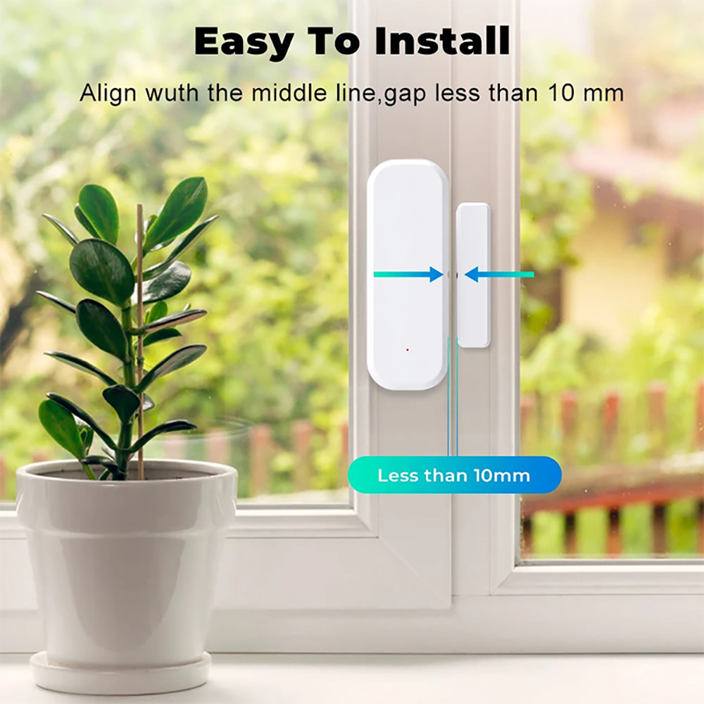 Tuya WiFi Smart Door Window Se - Home Security Equipment ulasan dan harga