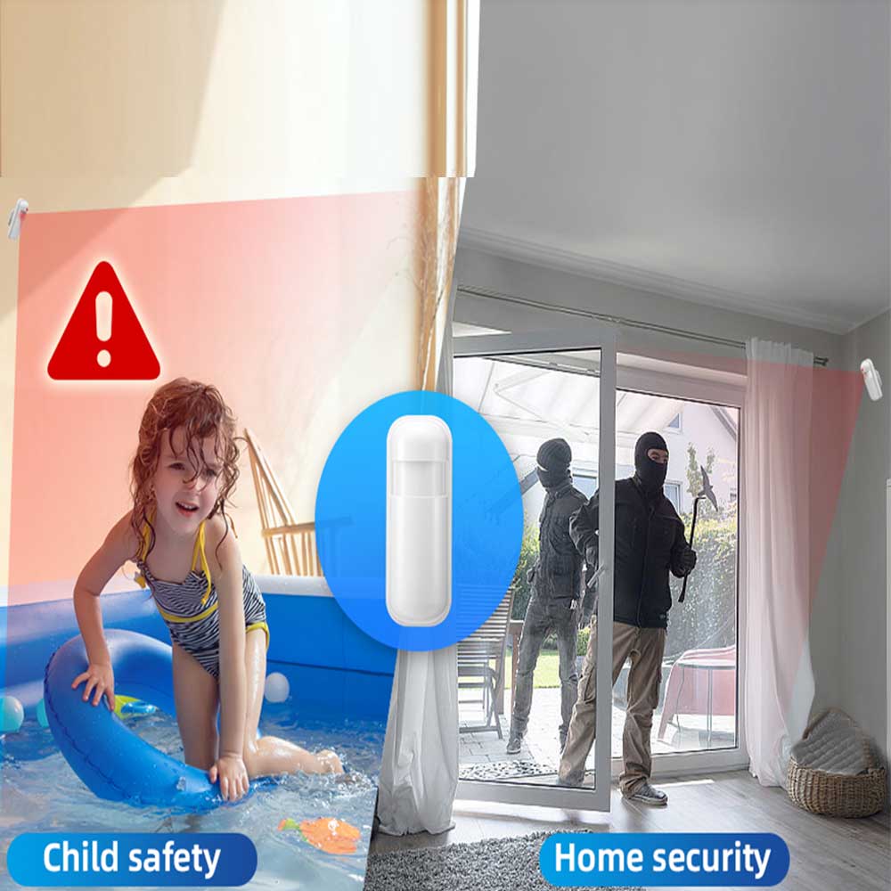 433MHZ PIR Sensor Home Alarm M - Home Security Equipment ulasan dan harga