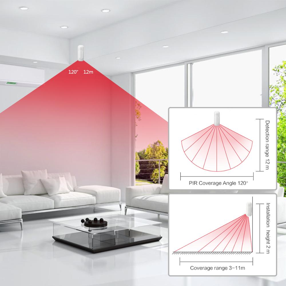 433MHZ PIR Sensor Home Alarm M - Home Security Equipment ulasan dan harga