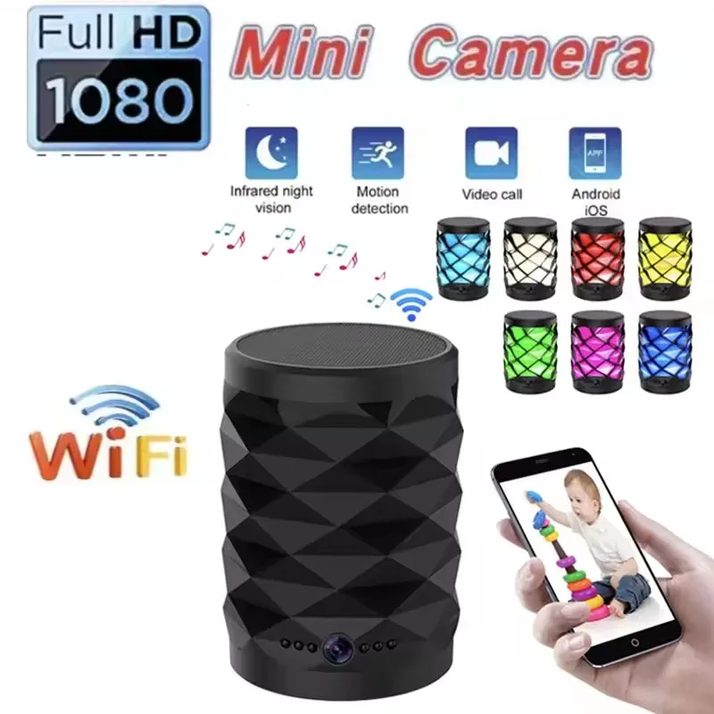 HD Mini Wifi Camera Bluetooth  - Home Security Flood Lights ulasan dan harga