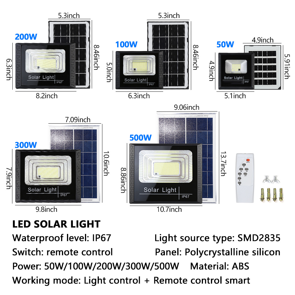 High Brightness 50W Solar Stre - Home Security Flood Lights ulasan dan harga