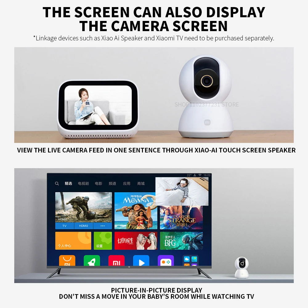 Xiaomi Camera 2K PTZ Mi Smart  - Home Security Camera Xiaomi ulasan dan harga