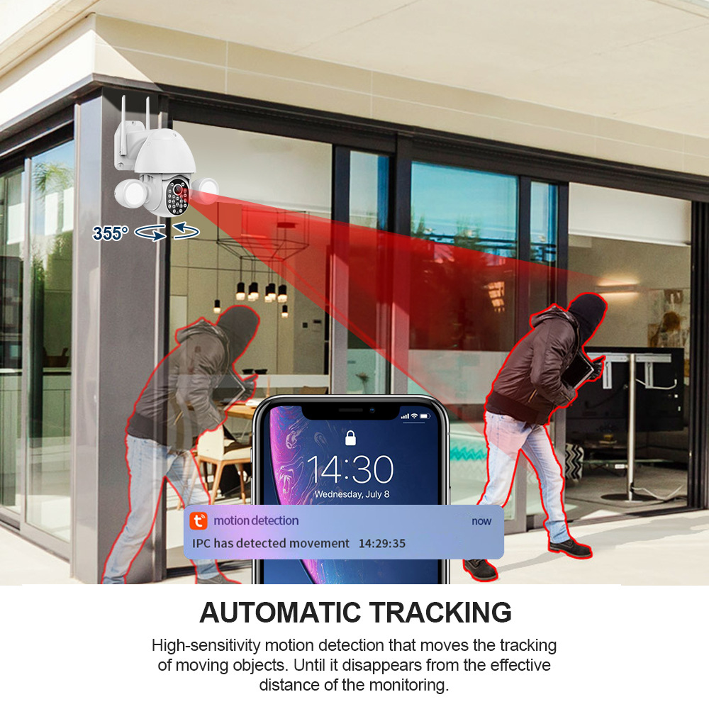 Tuya Smartlife APP Smart Light - Home Security Flood Lights ulasan dan harga