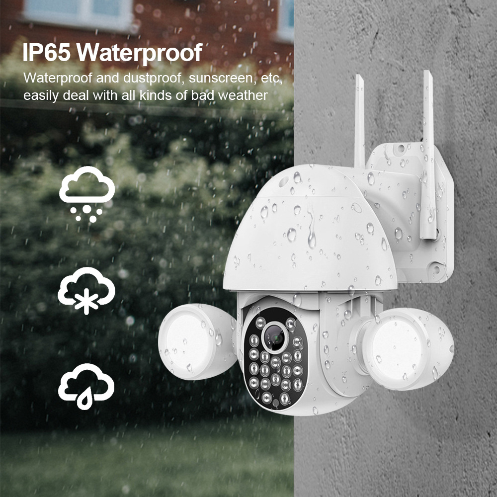 Tuya Smartlife APP Smart Light - Home Security Flood Lights ulasan dan harga