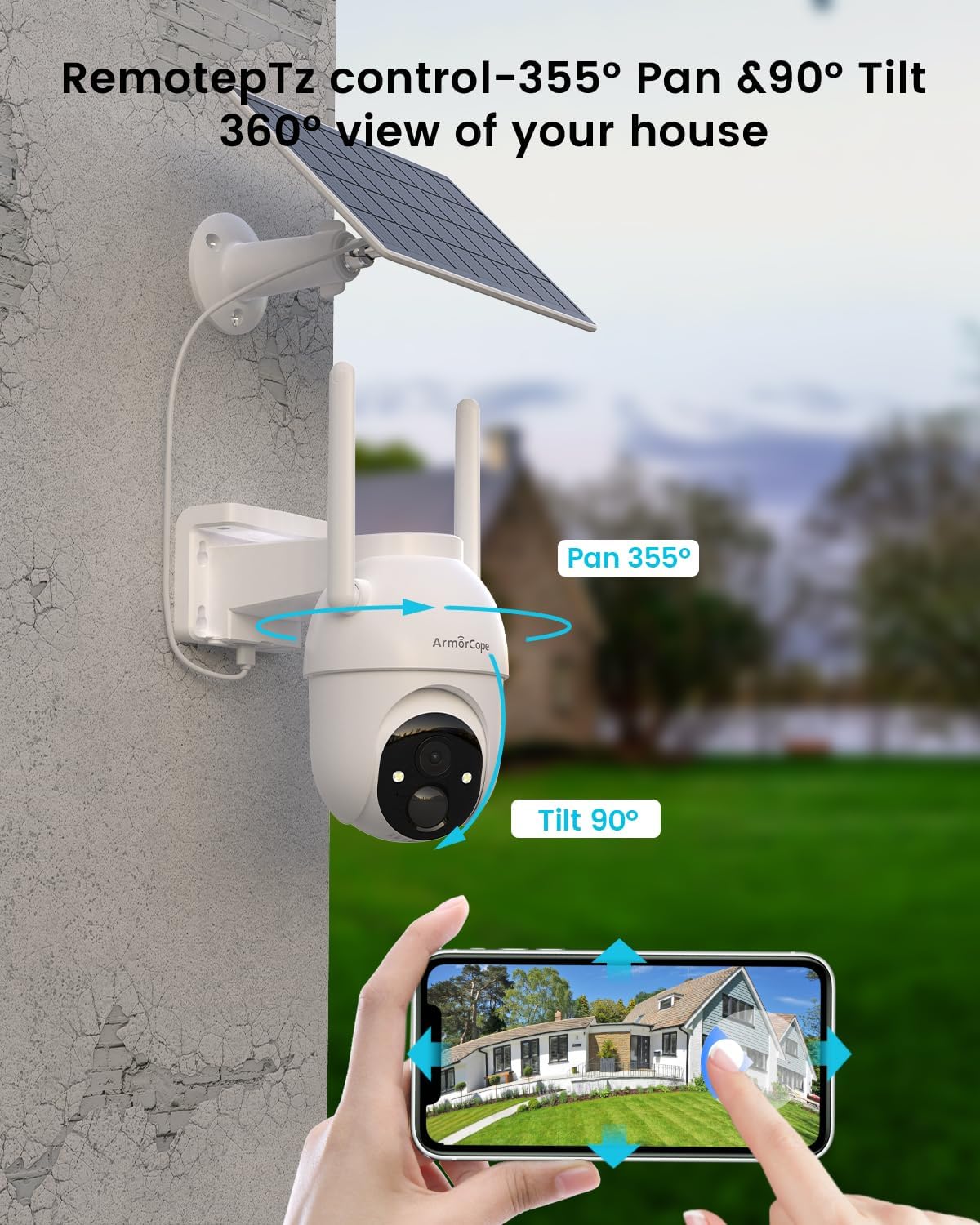 Wireless Outdoor Security Came - Home Security No Subscription ulasan dan harga