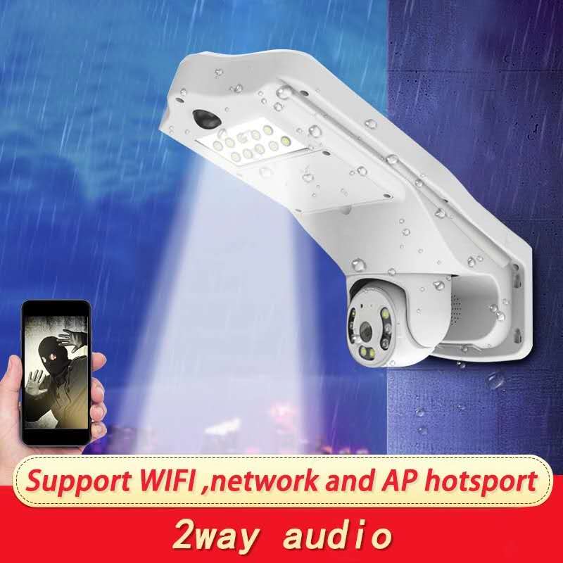 2MP 1080P V380Pro Floodlight C - Home Security Flood Lights ulasan dan harga