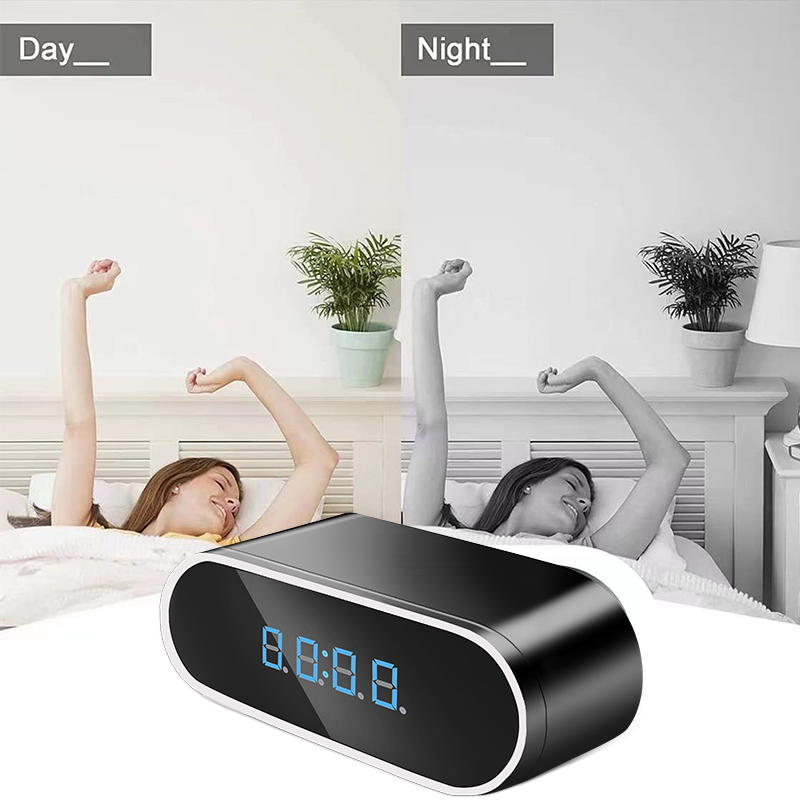 Wifi Mini Clock Camera Remote  - Hidden Camera Clock ulasan dan harga