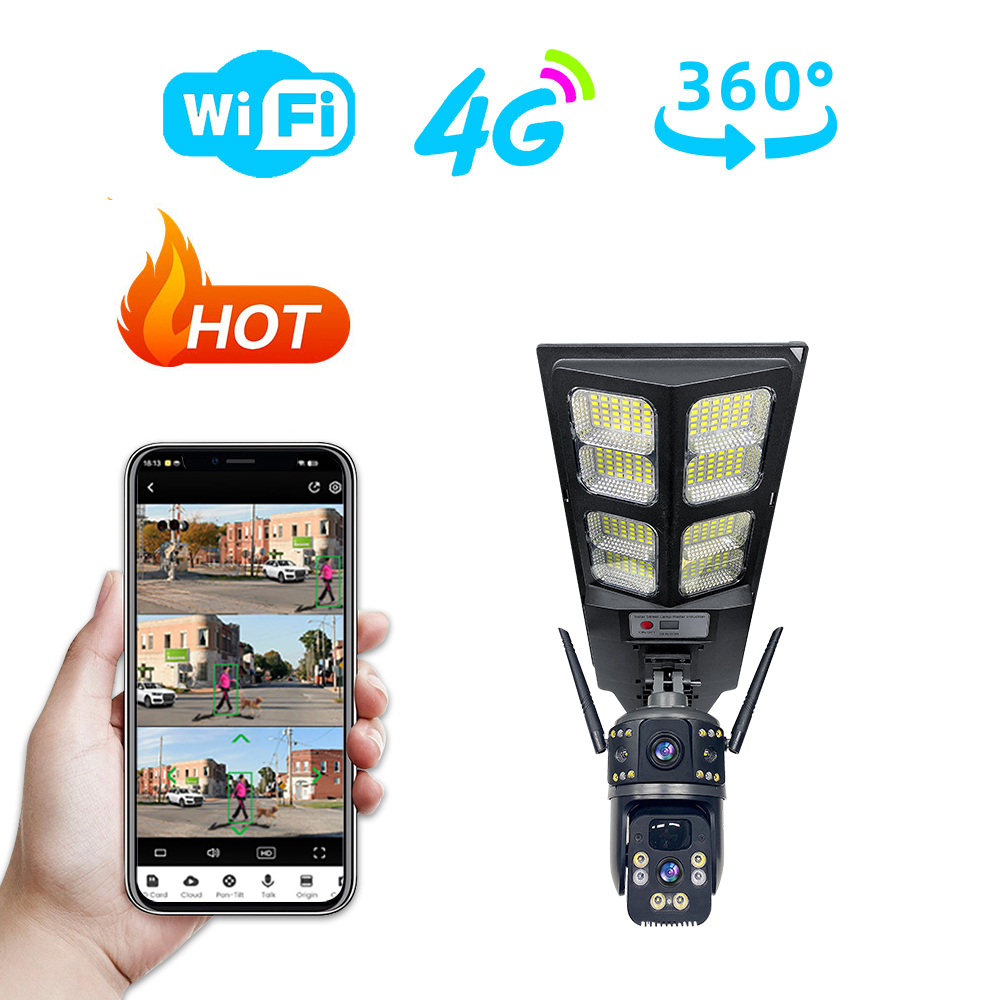 Leshine 3MP 4G Dual Lens Camer - Home Security Group ulasan dan harga