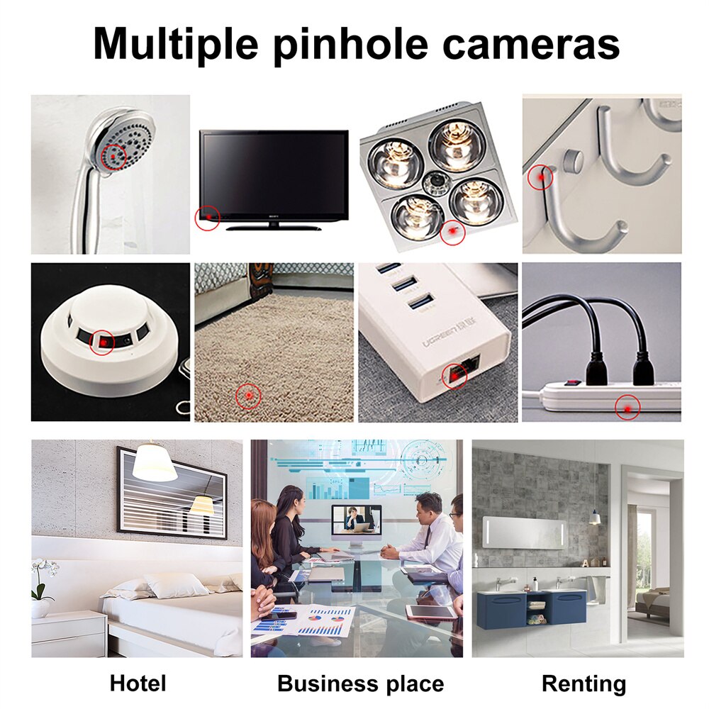 Detector Portable Mini Mobile  - Home Security With Camera ulasan dan harga