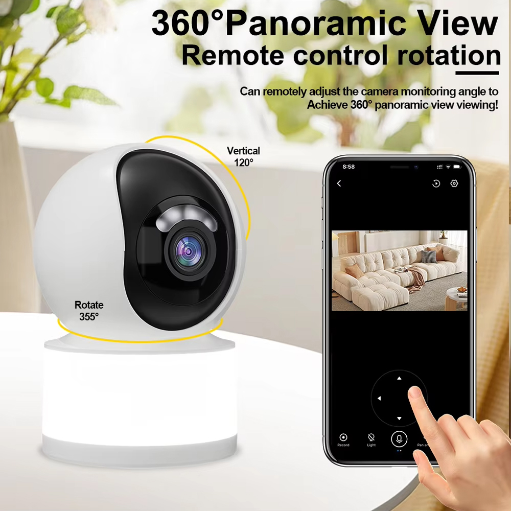 Tuya 5MP Indoor Mini WiFi PTZ  - Home Security Flood Lights ulasan dan harga