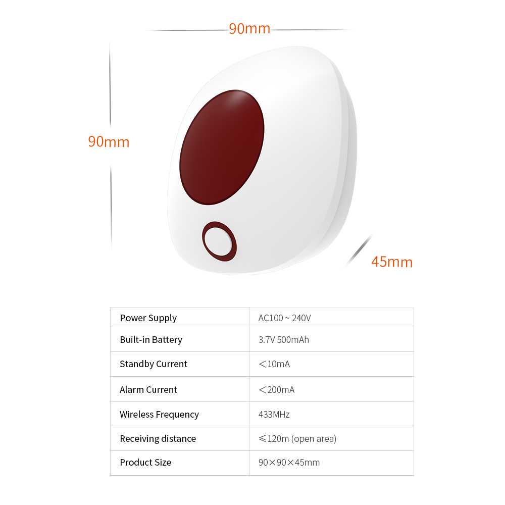 Staniot Indoor Wireless Siren  - Home Security Equipment ulasan dan harga