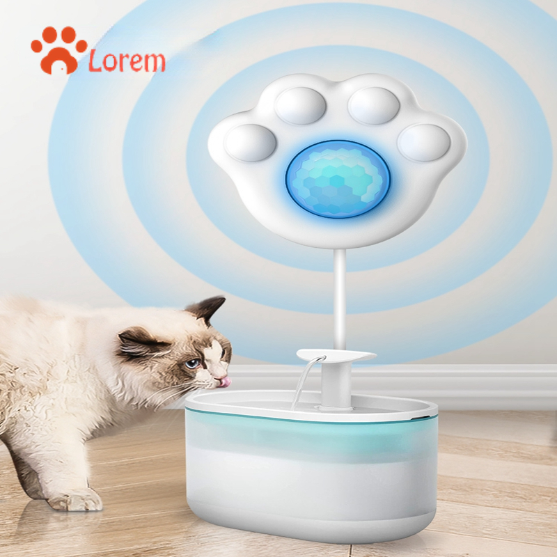 Cat Water Fountain Sensor Paw- - Pet Immune Pir Sensor ulasan dan harga