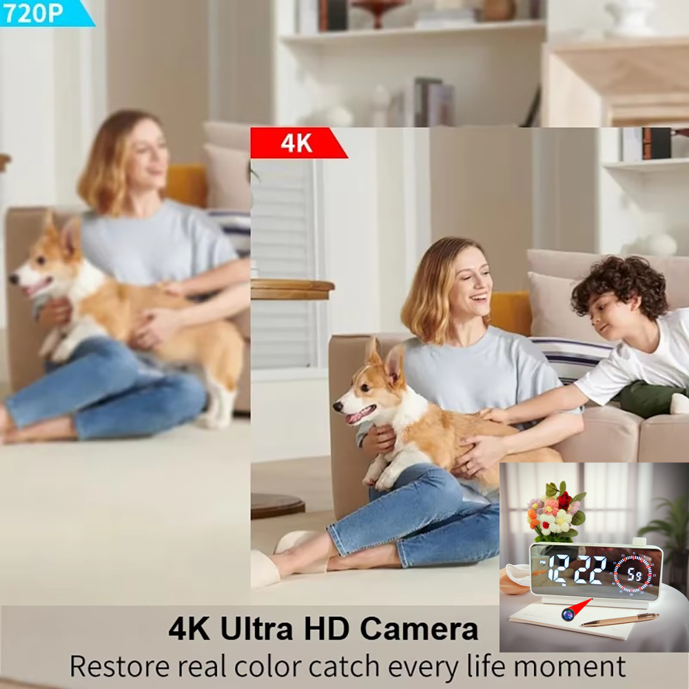 Newly Upgraded 1080P HD WiFi M - Hidden Camera Clock ulasan dan harga
