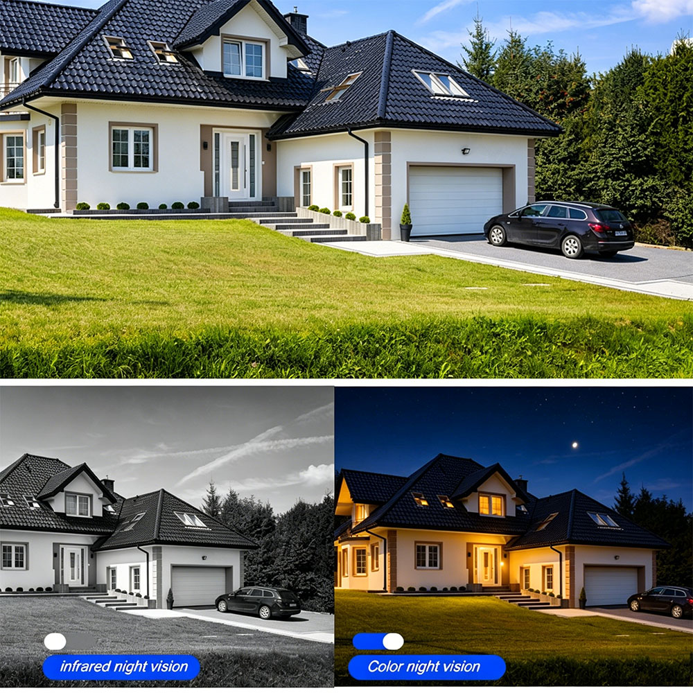 Solar WiFi PTZ Camera Outdoor  - Home Security Front Door ulasan dan harga