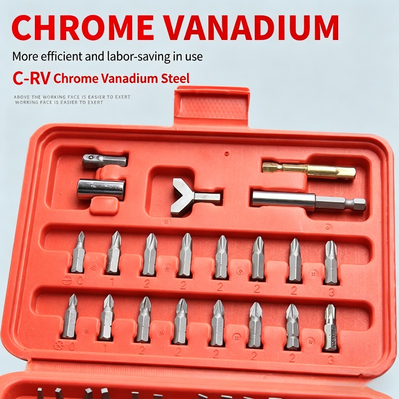 100PCS Screwdriver Bit Set, Ho - Home Security Bars ulasan dan harga