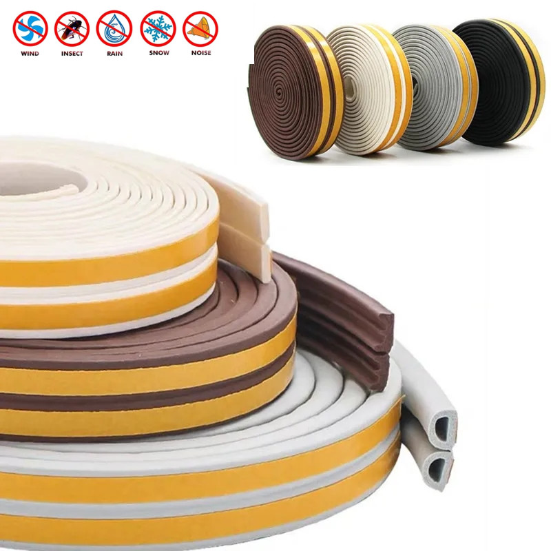5/10m Seal Strip Self-Adhesive - Home Security Front Door ulasan dan harga