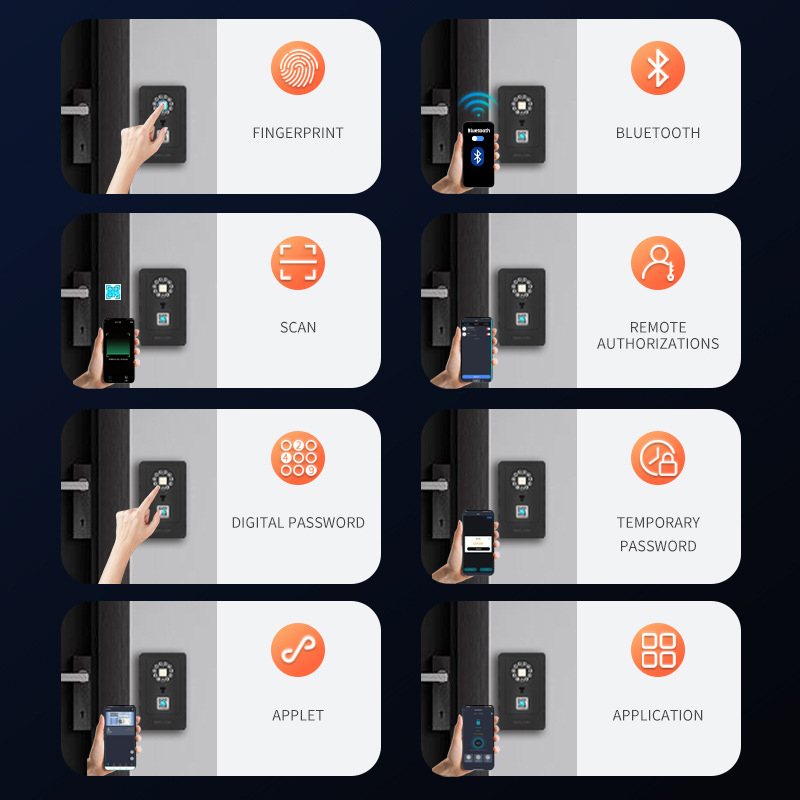 Intelligent Padlock Hang Desig - Home Security Door ulasan dan harga
