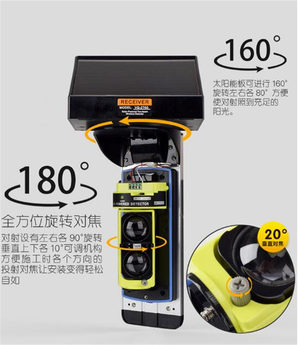 433mhz Wireless Solar Outdoor  - Home Security Systems Wireless ulasan dan harga