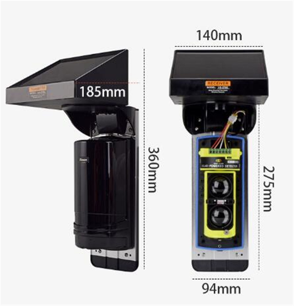 433mhz Wireless Solar Outdoor  - Home Security Systems Wireless ulasan dan harga