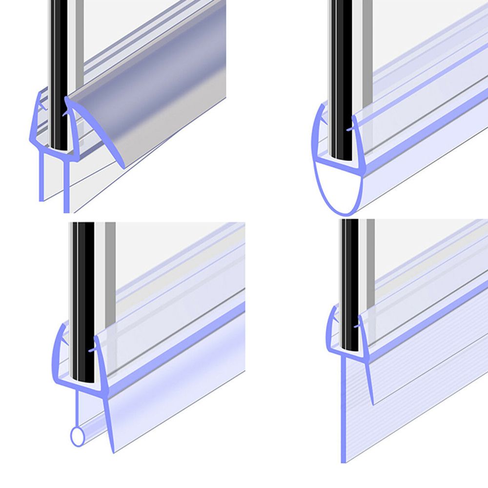 Bath Shower Screen Door Seal S - Home Security Front Door ulasan dan harga