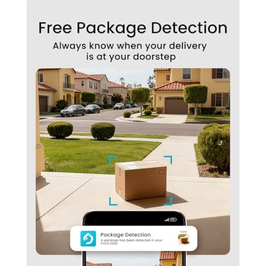 Wireless doorbell camera for h - Home Security No Subscription ulasan dan harga