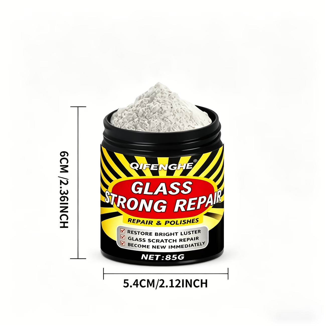 Car Glass Scratch Repair Powde - Glass Break Detector ulasan dan harga