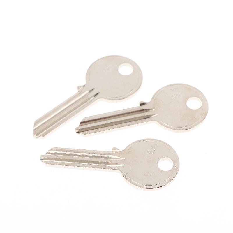 10Pcs F3 Double Slot Key Blank - Home Security Door ulasan dan harga
