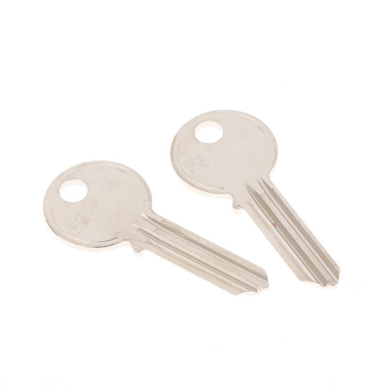 10Pcs F3 Double Slot Key Blank - Home Security Door ulasan dan harga
