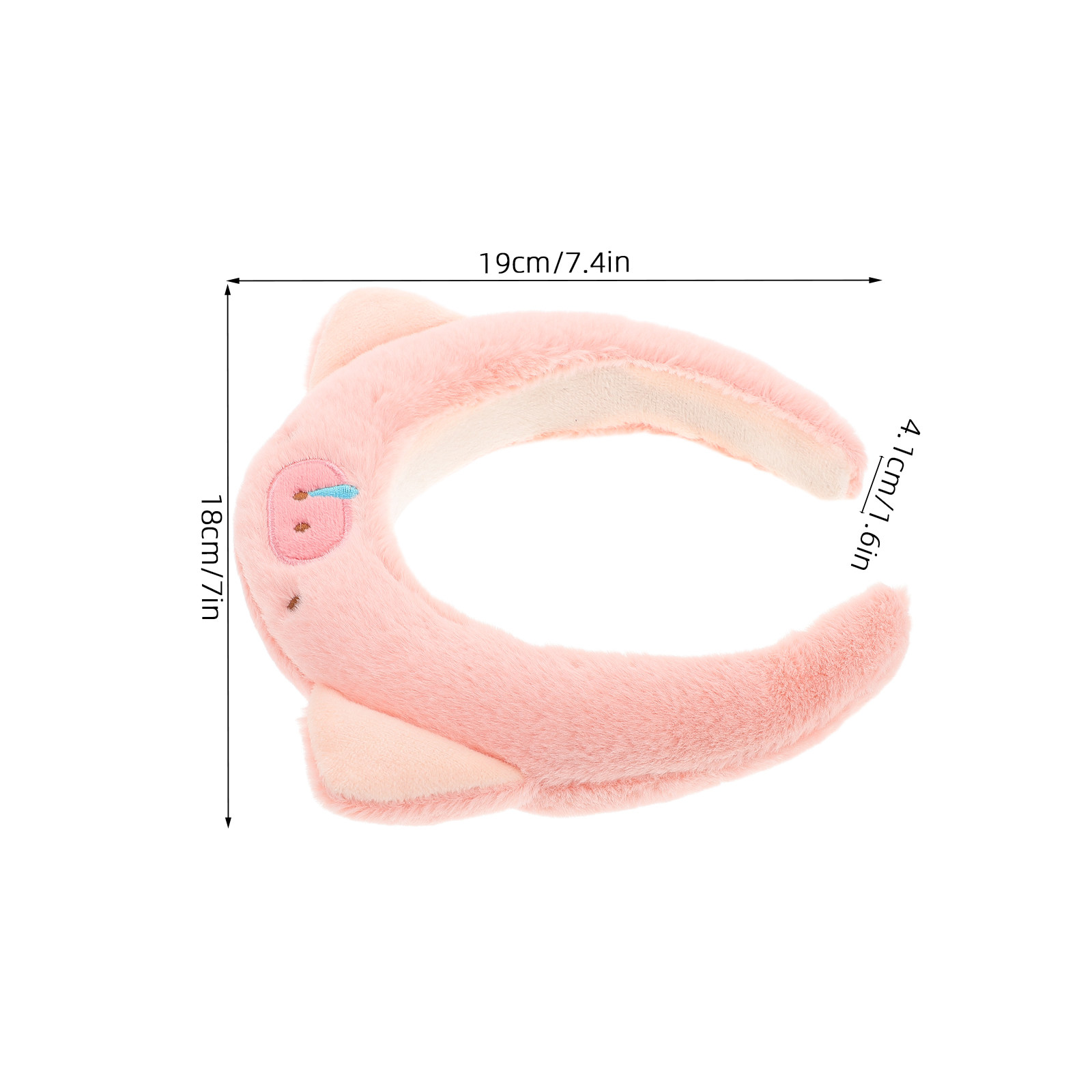 Pink Pig Ears Headband Women G - Home Security Units ulasan dan harga