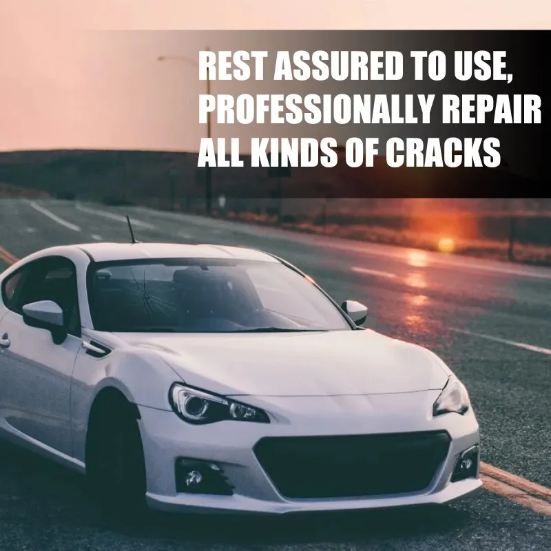 Windshield Crack Repair Fluid  - Glass Break Detector ulasan dan harga