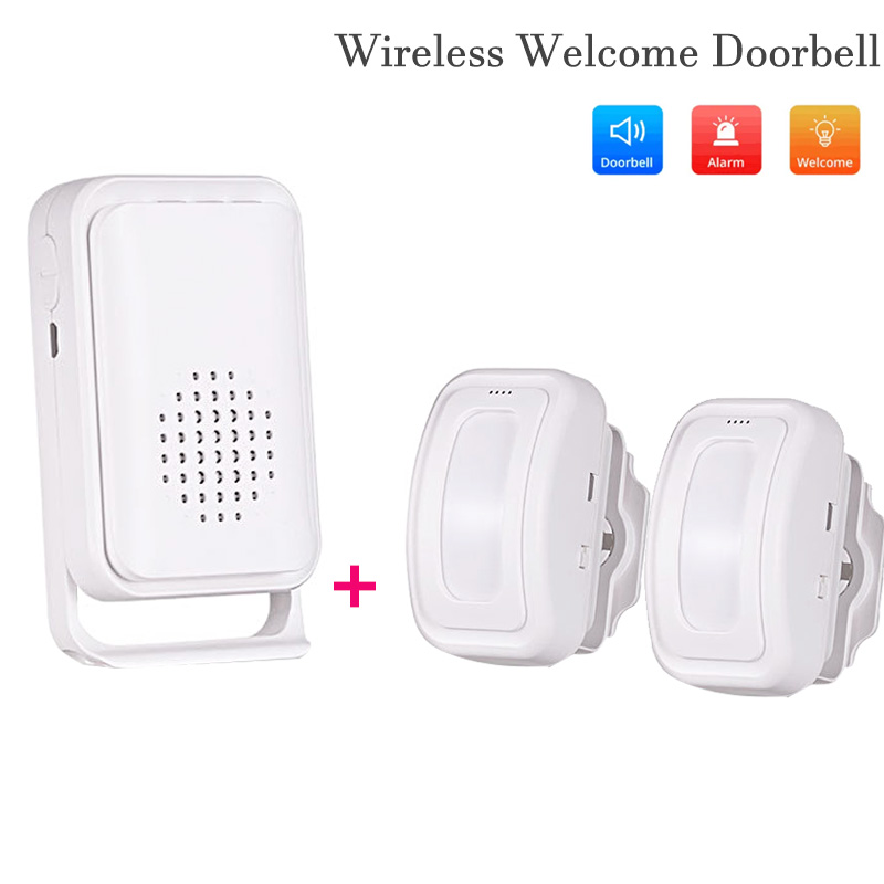 Wireless Welcome Doorbell Home - Home Security Equipment ulasan dan harga