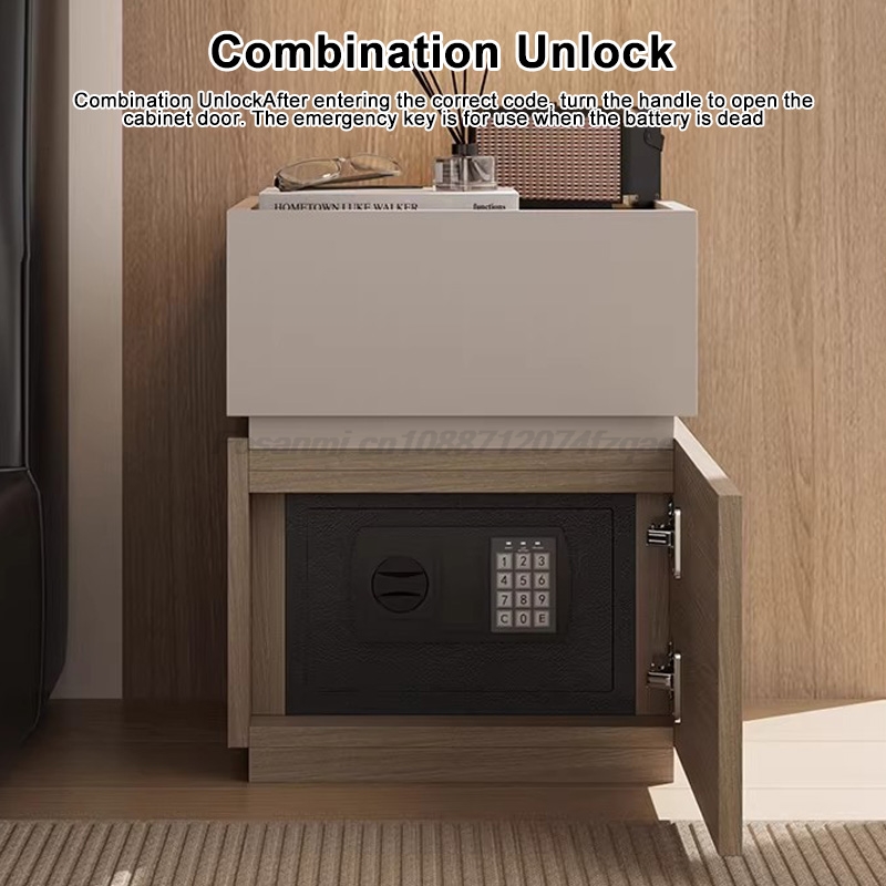 Italian Minimalist Nightstand  - Home Security Units ulasan dan harga