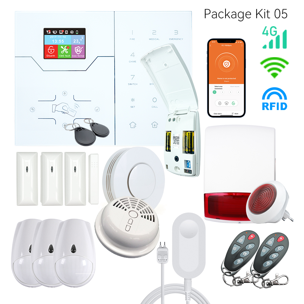 Smart Home Alarm Central HA-VG - Home Security No Subscription ulasan dan harga