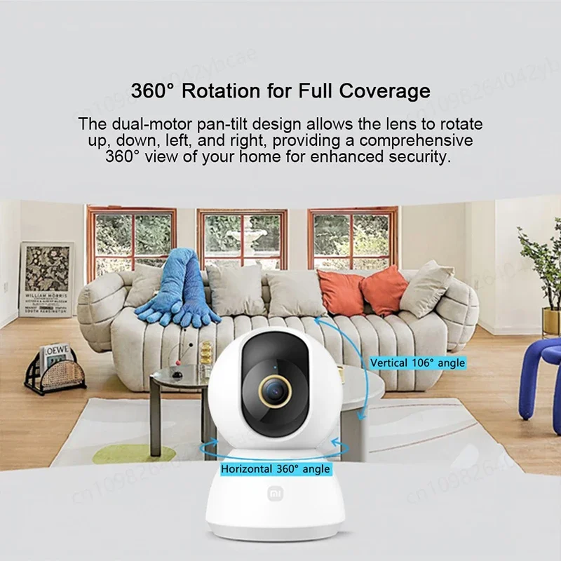 XIAOMI Wifi Camera PTZ 2K Home - Home Security Camera Xiaomi ulasan dan harga