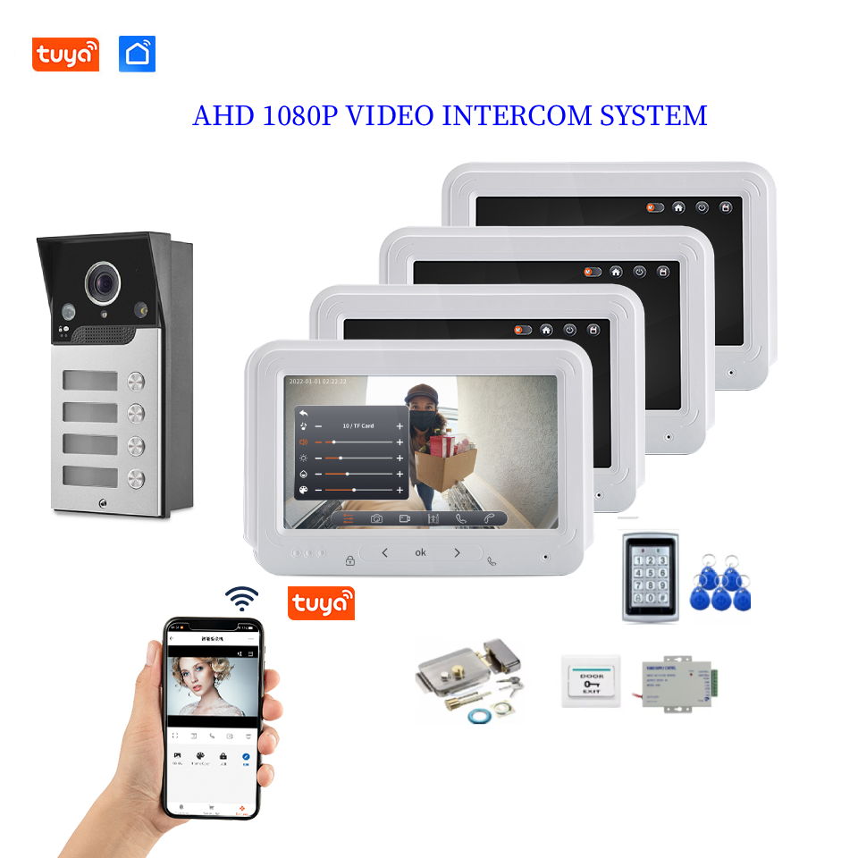 Smart Video Intercom System 2/ - Home Security Units ulasan dan harga