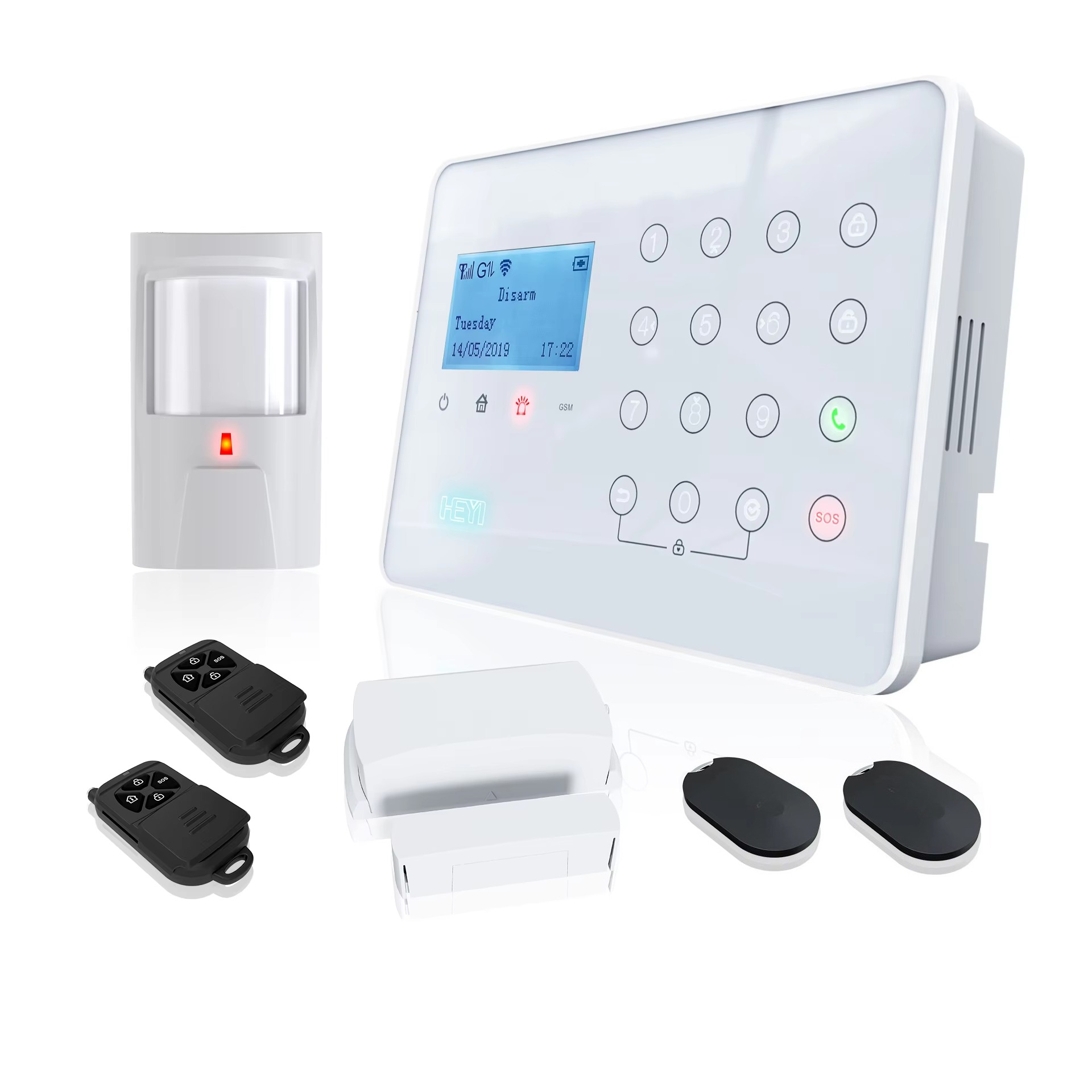 Alarm System  Wireless Securit - Home Security Systems ulasan dan harga