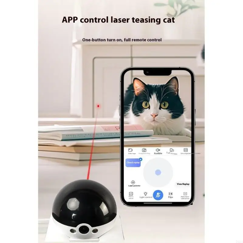 360 Degree Rotating Pet Camera - Home Security Robots ulasan dan harga